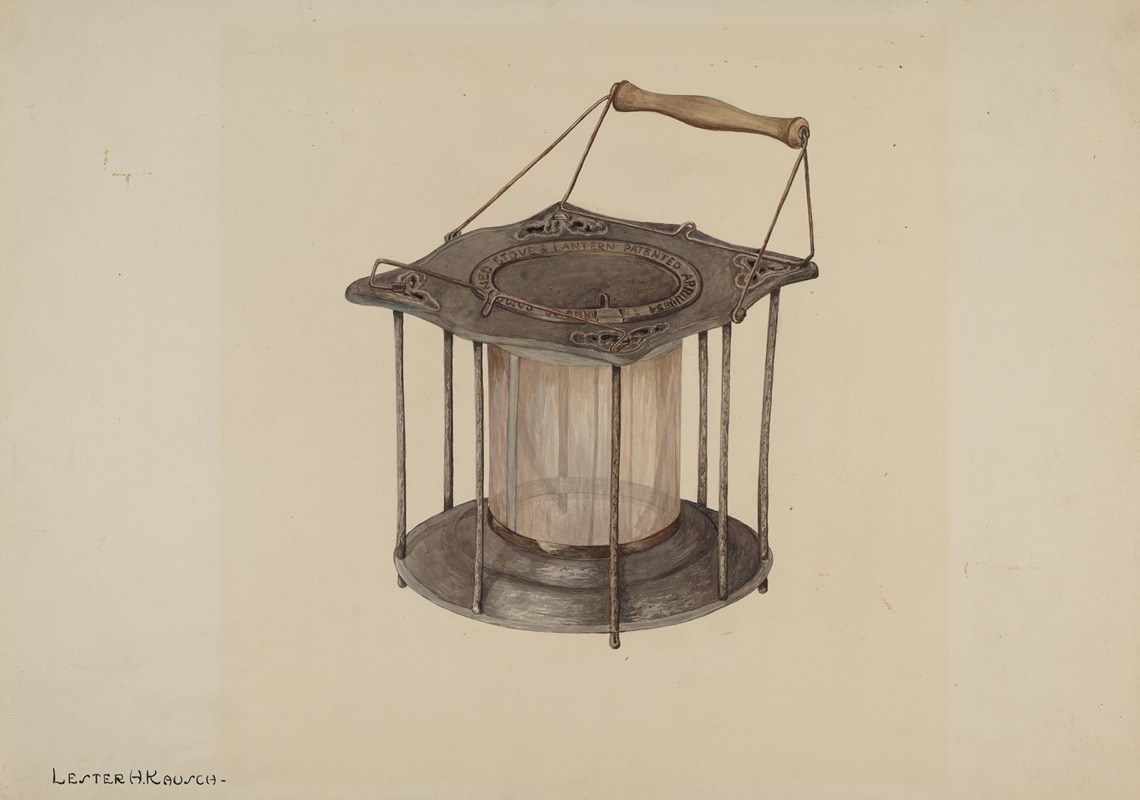 Lester Kausch - Combined Stove and Lantern