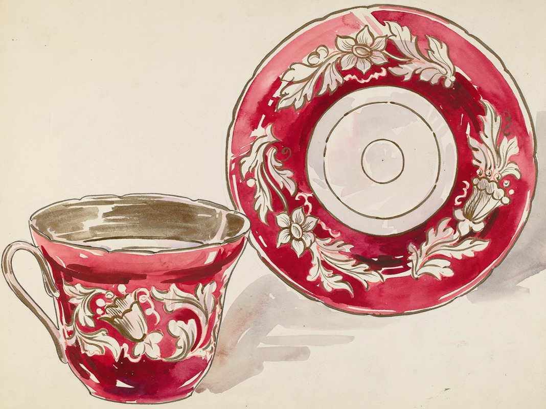 Lillian Causey - Cup and Saucer