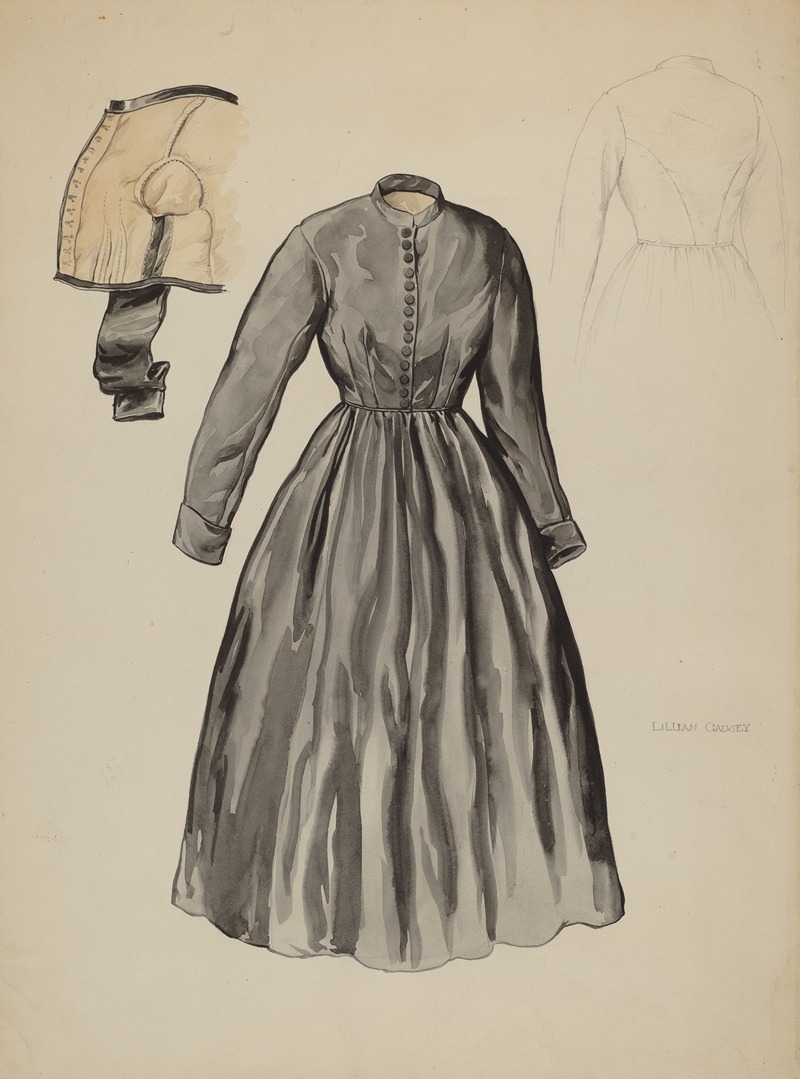 Lillian Causey - Quaker Dress