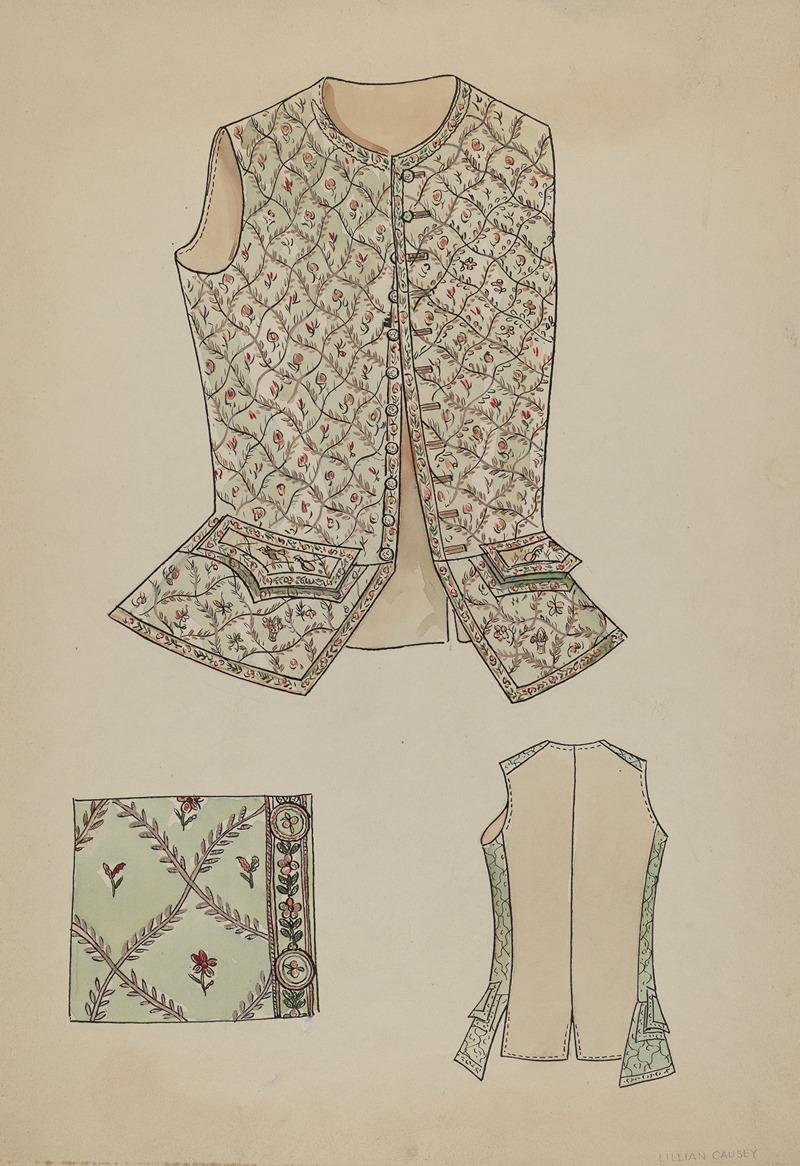 Lillian Causey - Waistcoat