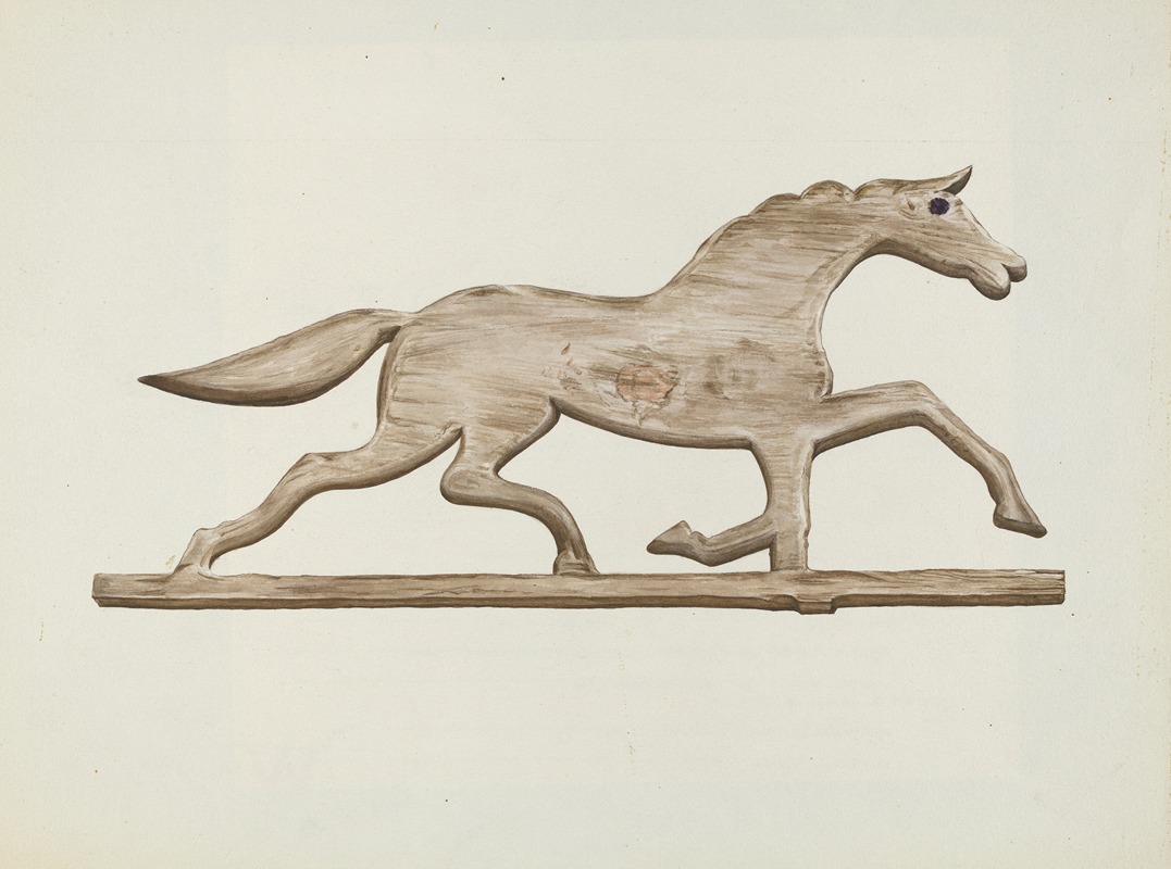 Lloyd Broome - Horse Weather Vane