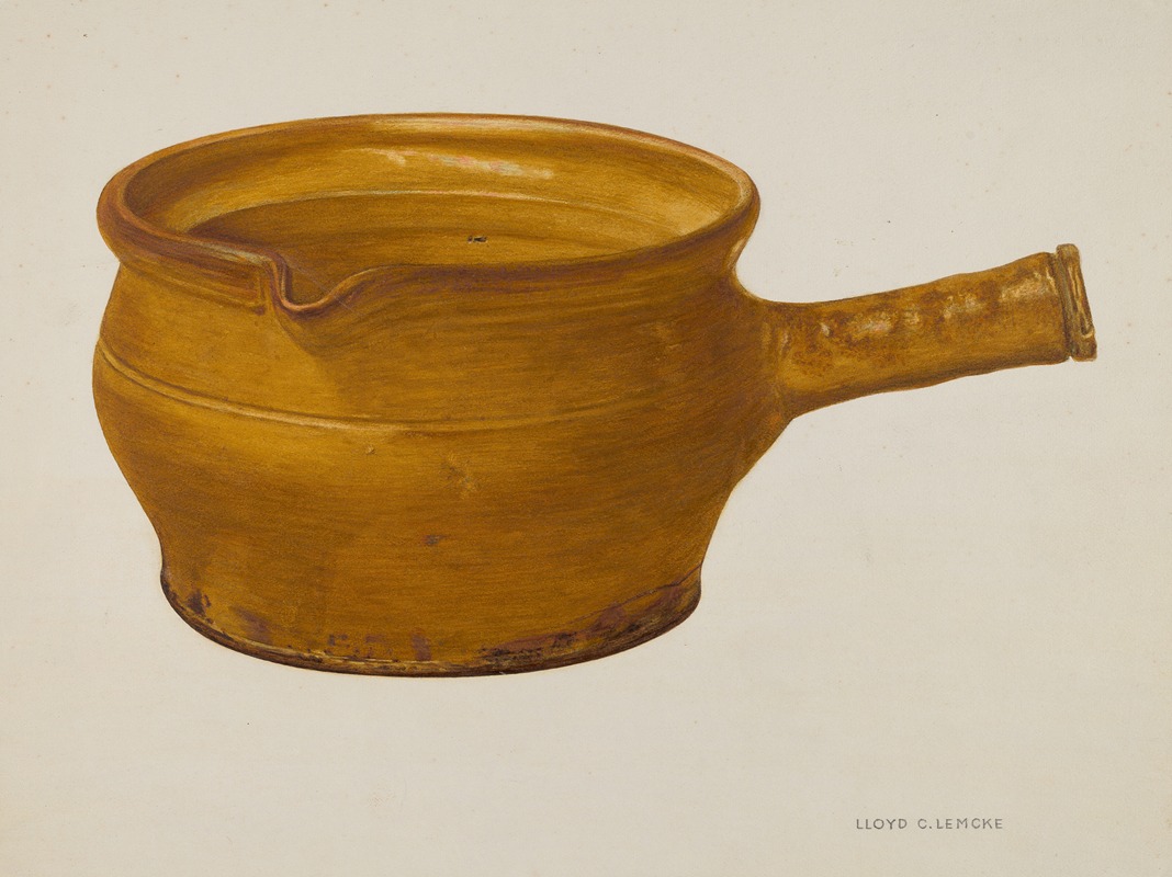 Lloyd Charles Lemcke - Bowl