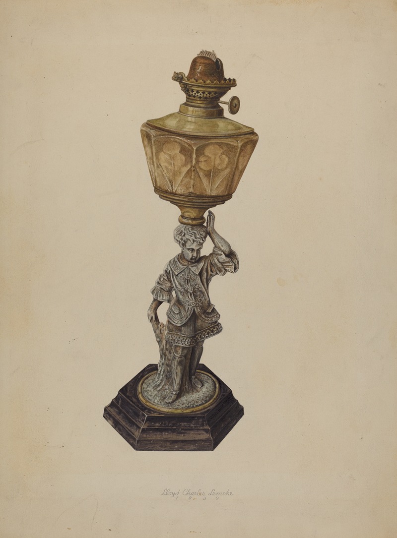 Lloyd Charles Lemcke - Table Lamp