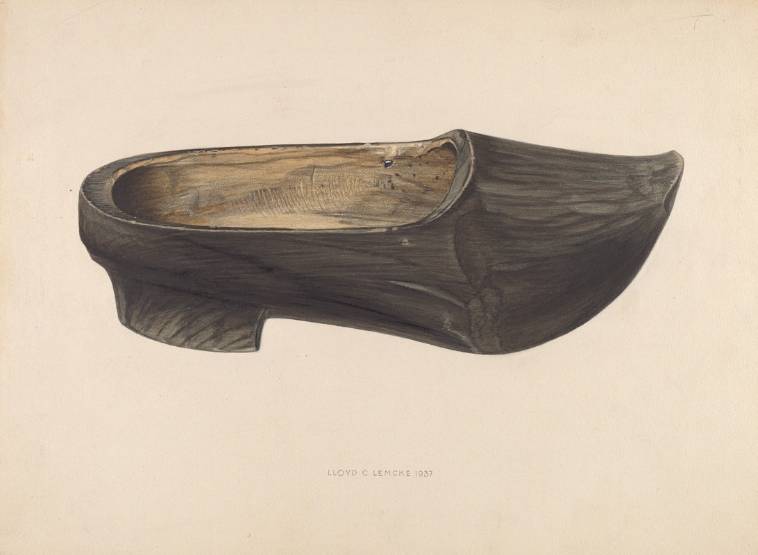 Lloyd Charles Lemcke - Wooden Shoe