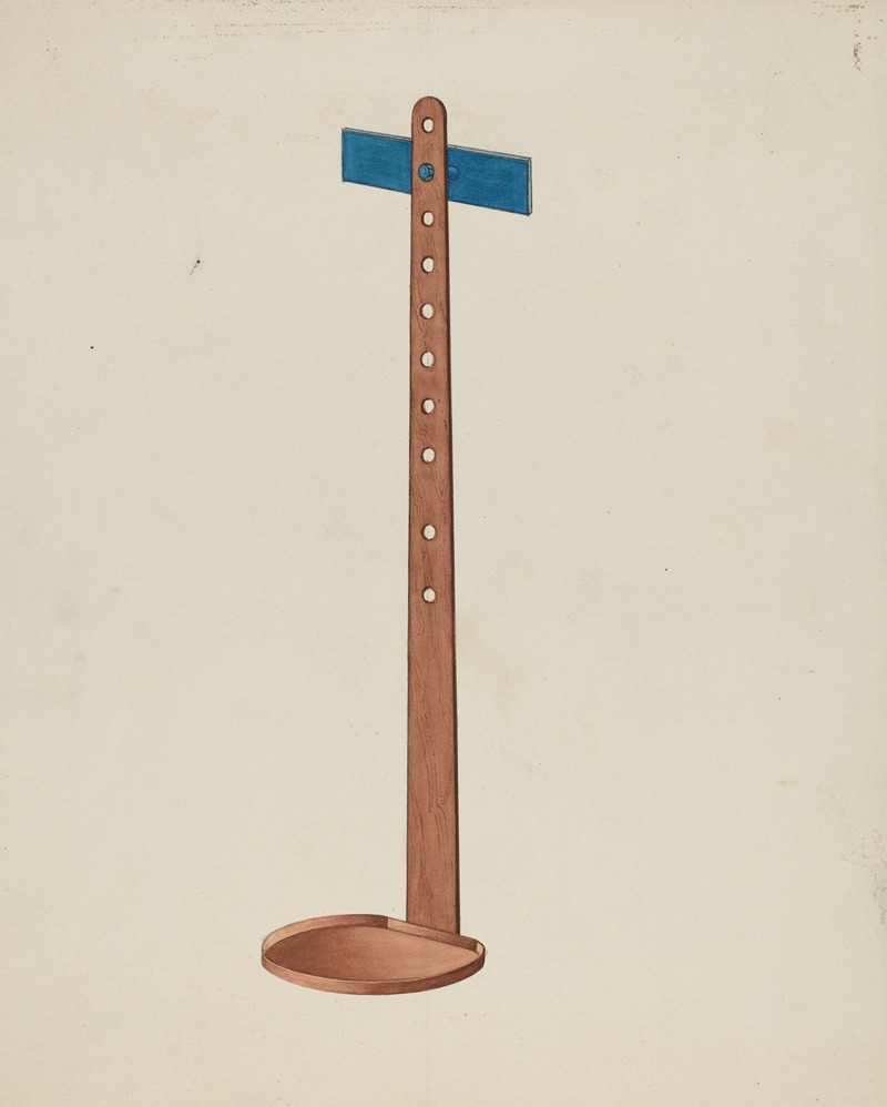 Lon Cronk - Shaker Candle Stand