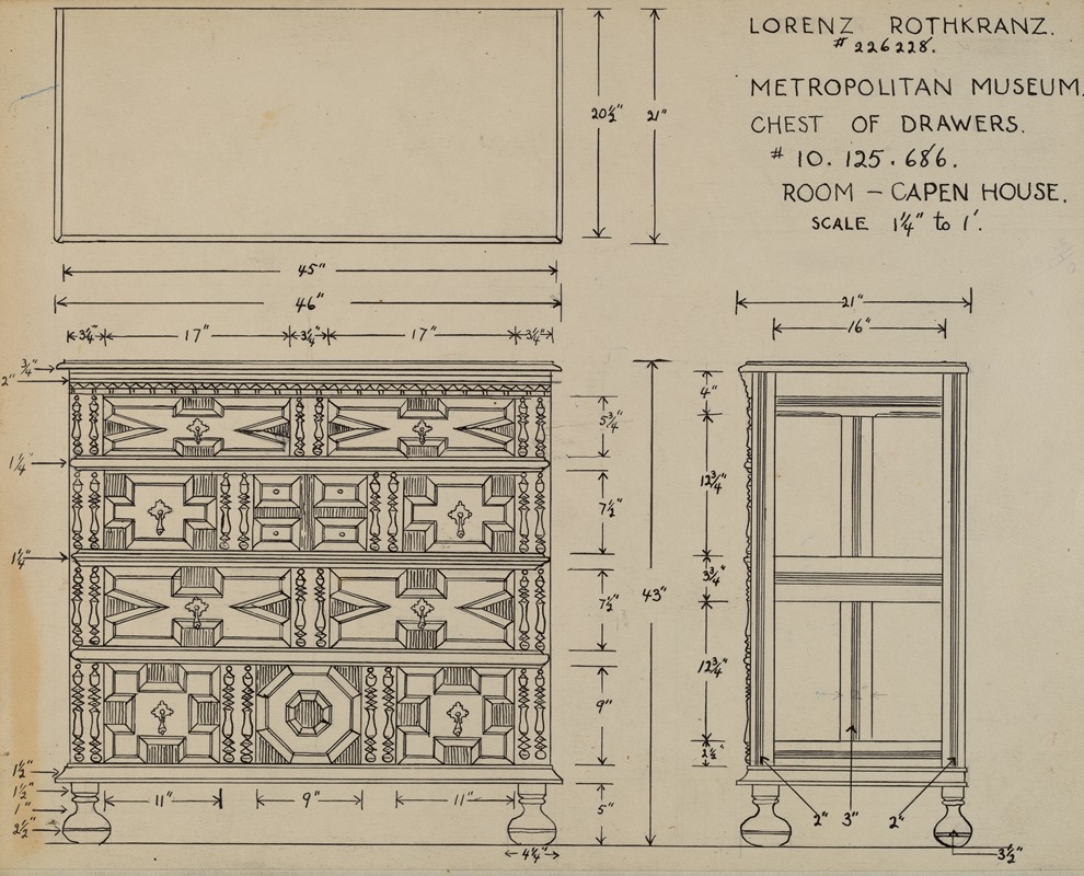 Lorenz Rothkranz - Chest of Drawers