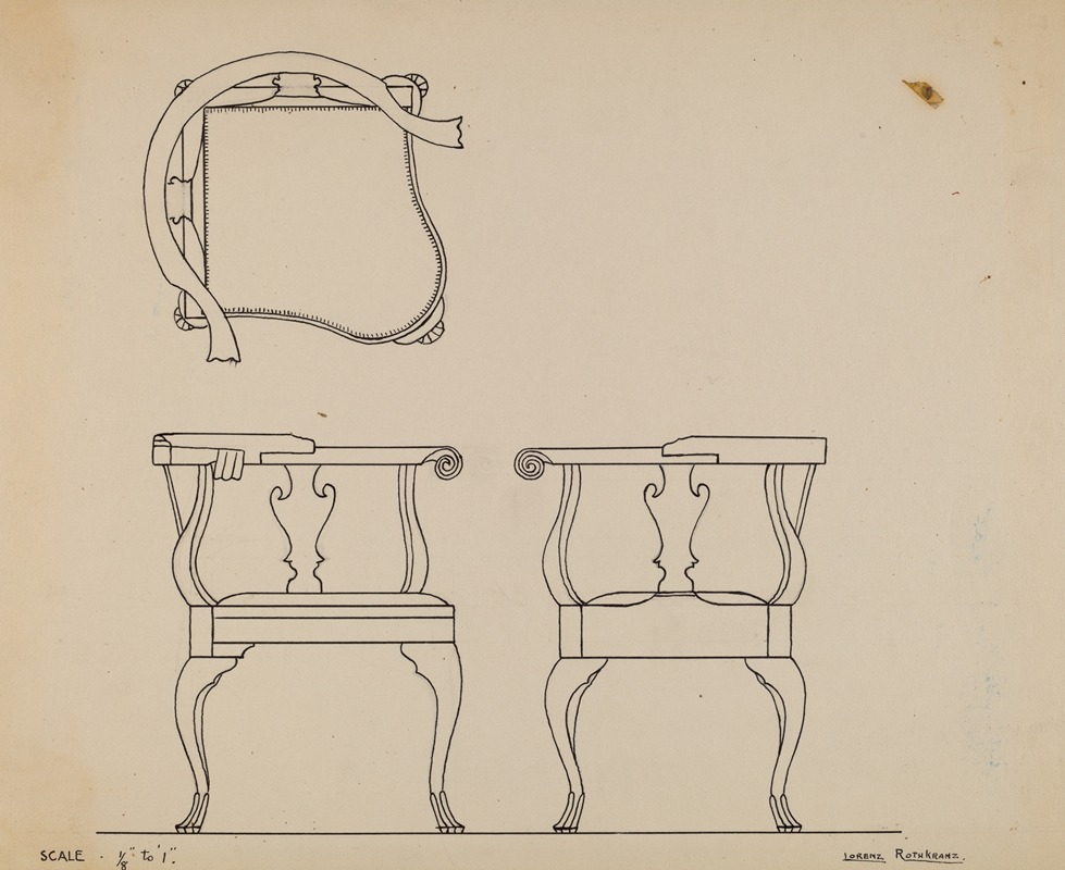 Lorenz Rothkranz - Corner chair