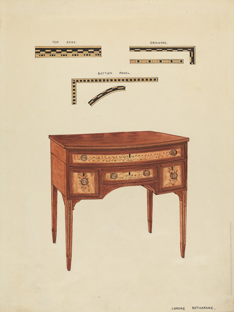 Lorenz Rothkranz - Dressing Table