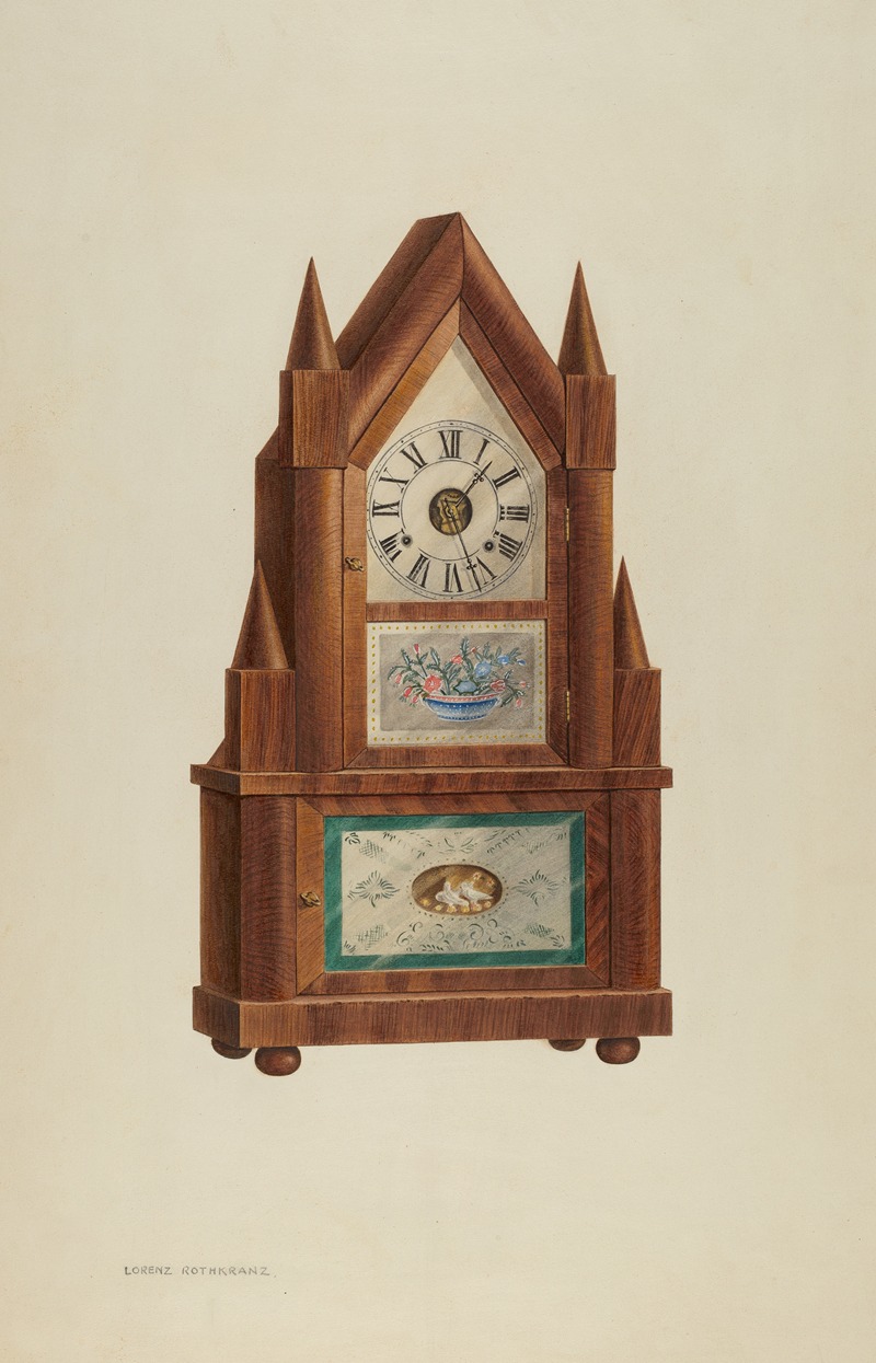 Lorenz Rothkranz - Shelf Clock