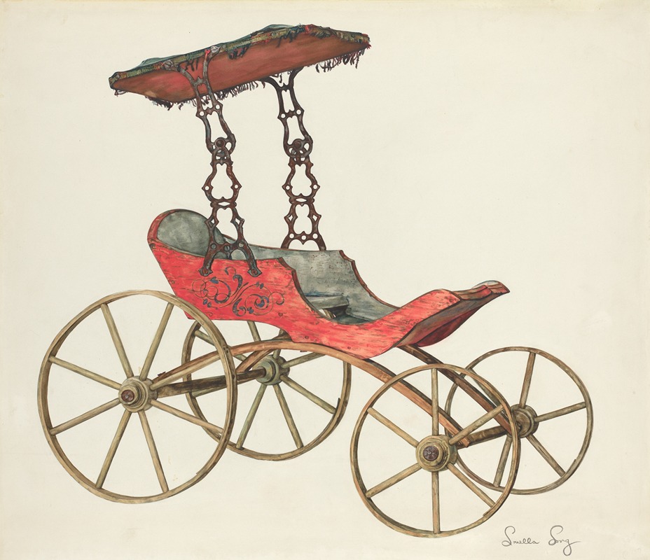 Louella Long - Doll Carriage