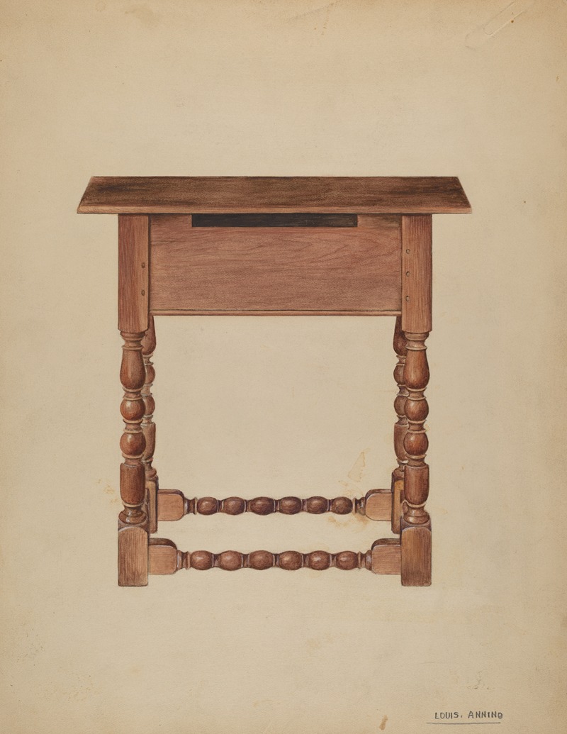 Louis Annino - Tavern Table or Refectory Table