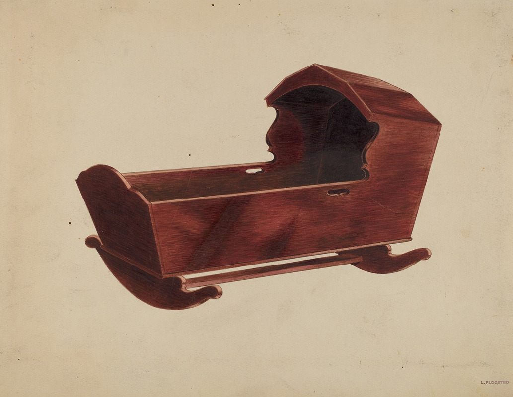 Louis Plogsted - Mahogany Cradle