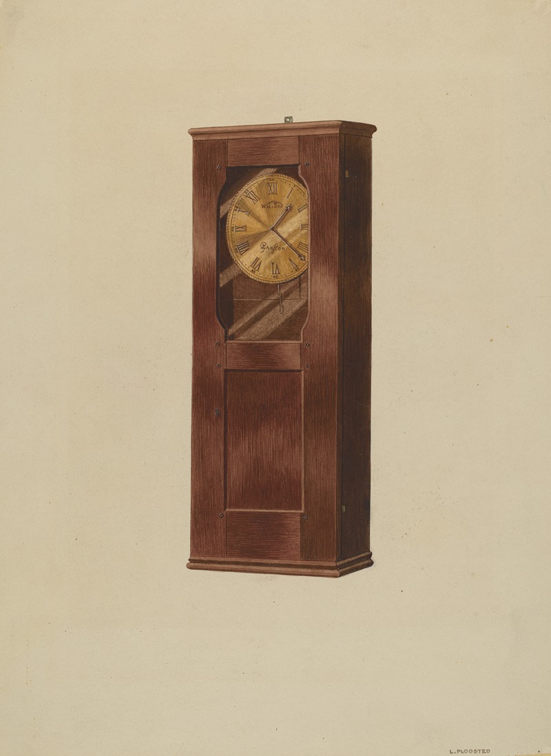 Louis Plogsted - Shelf Clock