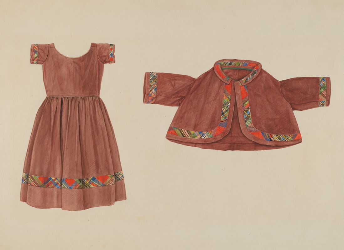 Lucien Verbeke - Child’s Dress and Jacket