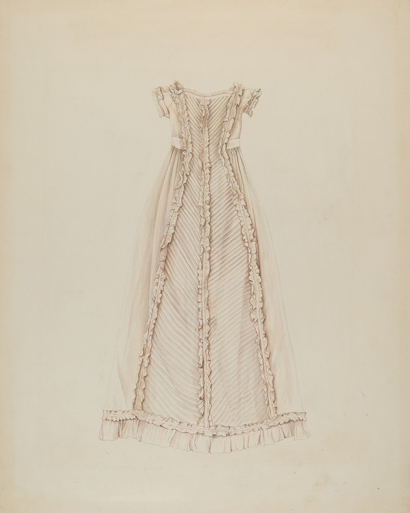 Lucien Verbeke - Infant’s Dress (Back View)