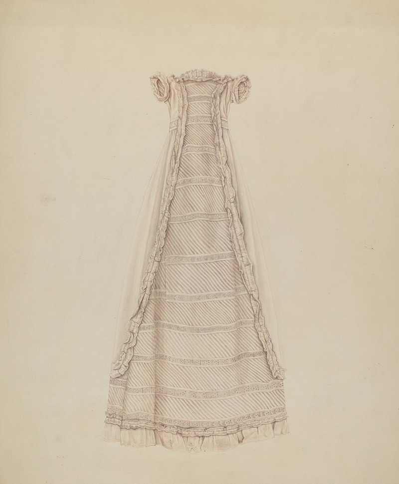 Lucien Verbeke - Infant’s Dress (Front View)