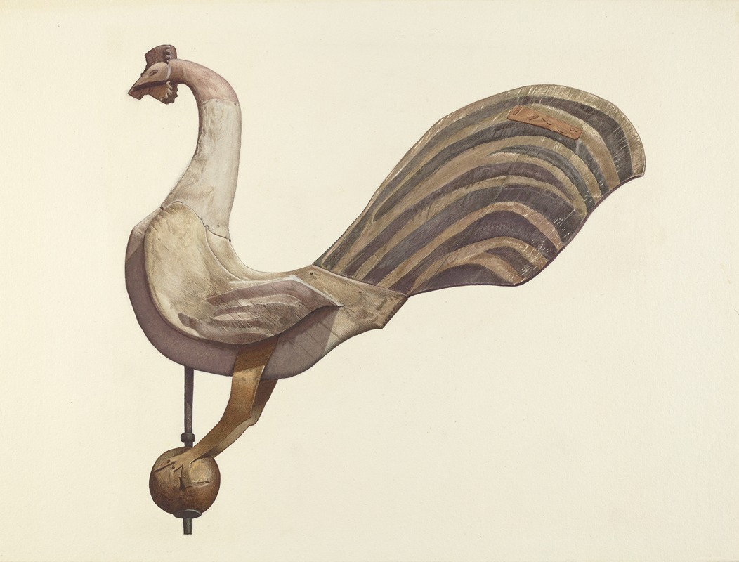 Lucille Chabot - Rooster Weather Vane