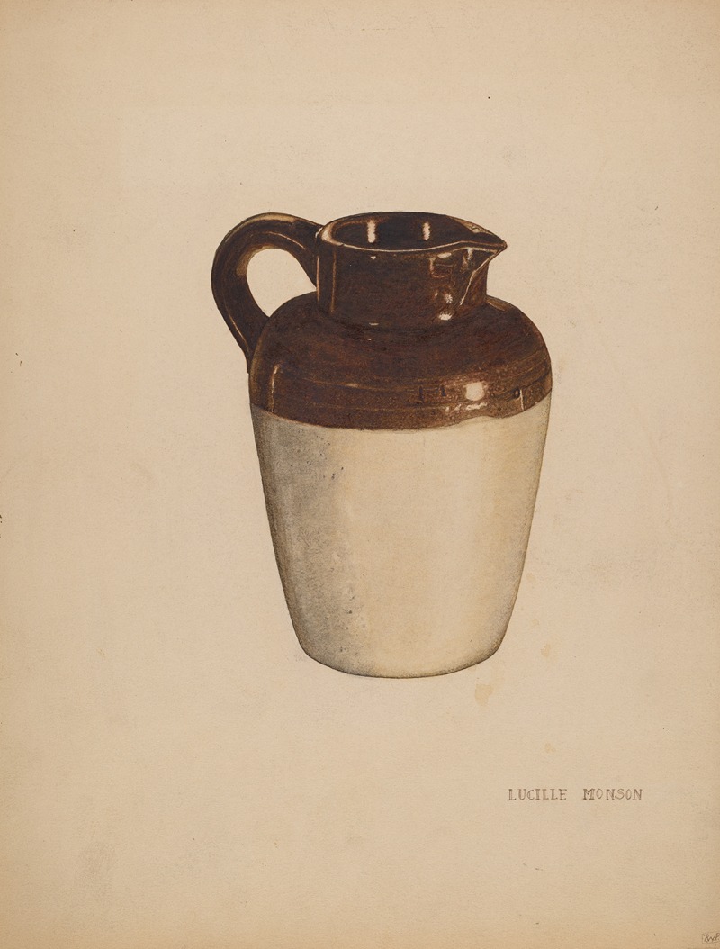 Lucille Manson - Crockery Pitcher