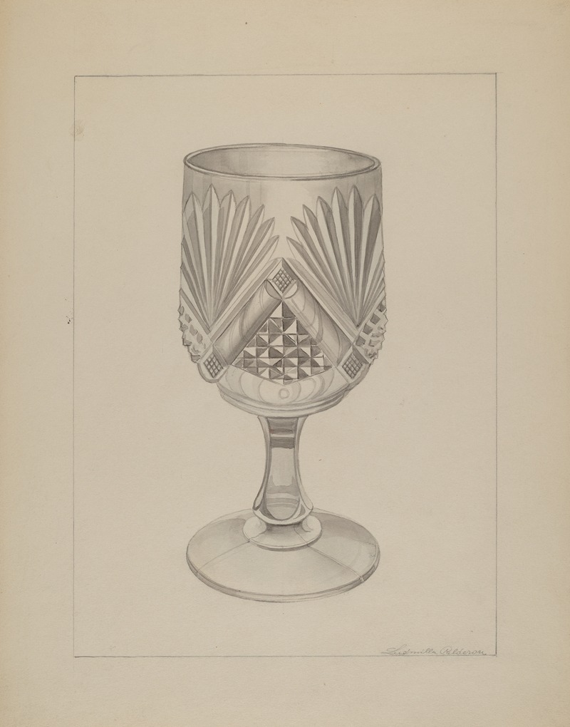 Ludmilla Calderon - Molded Water Glass