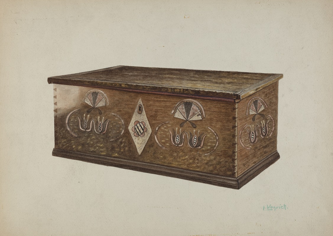 Luther D. Wenrich - Pa. German Chest