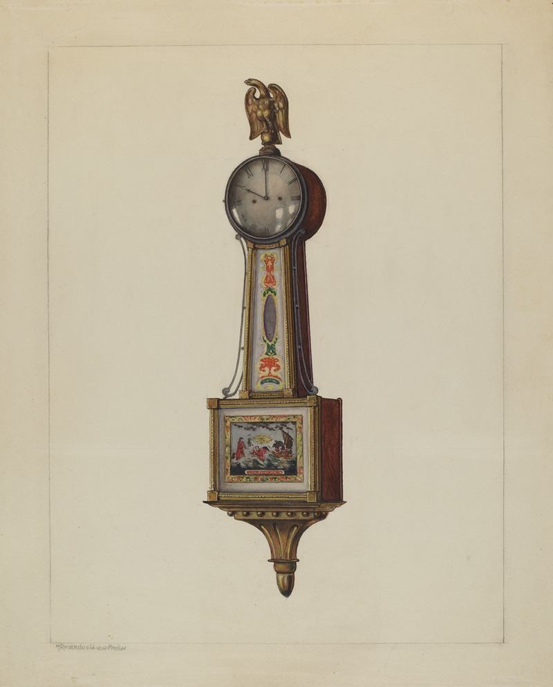 M. Rosenshield-von-Paulin - Banjo Clock