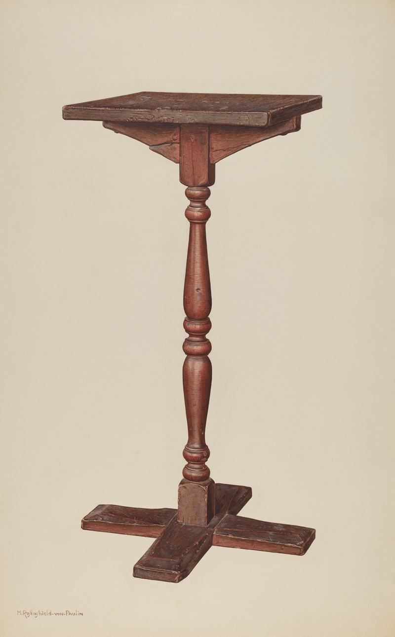 M. Rosenshield-von-Paulin - Candle Stand