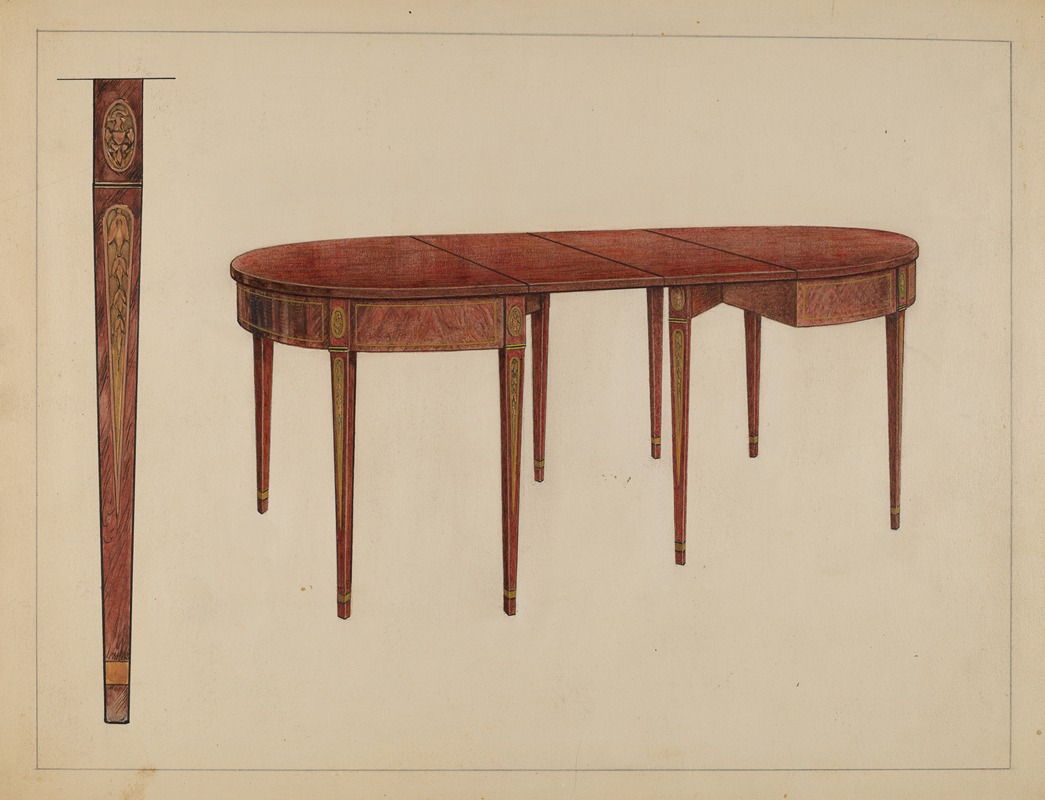 M. Rosenshield-von-Paulin - Dining Table