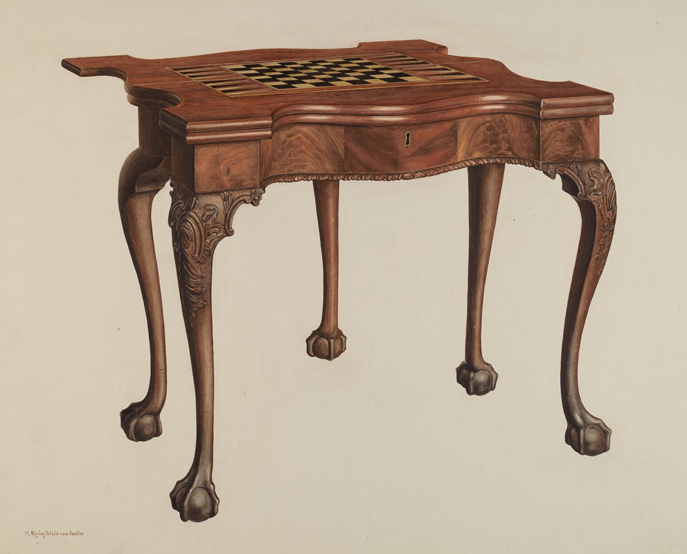 M. Rosenshield-von-Paulin - Gaming Table