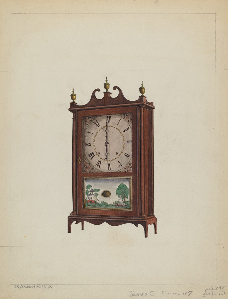 M. Rosenshield-von-Paulin - Shelf Clock