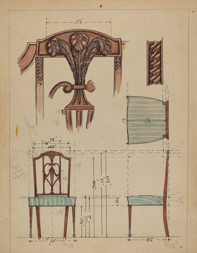 M. Rosenshield-von-Paulin - Side Chair
