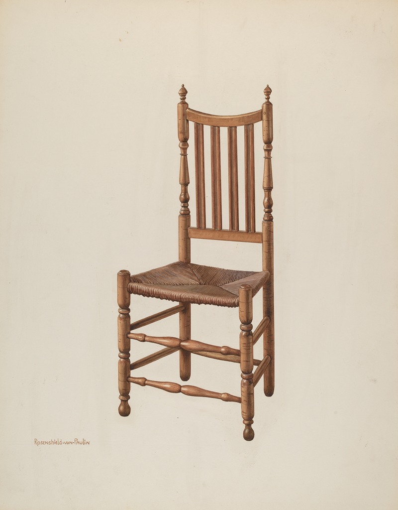 M. Rosenshield-von-Paulin - Side Chair
