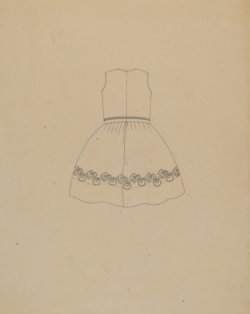 Mae A. Clarke - Child’s Dress