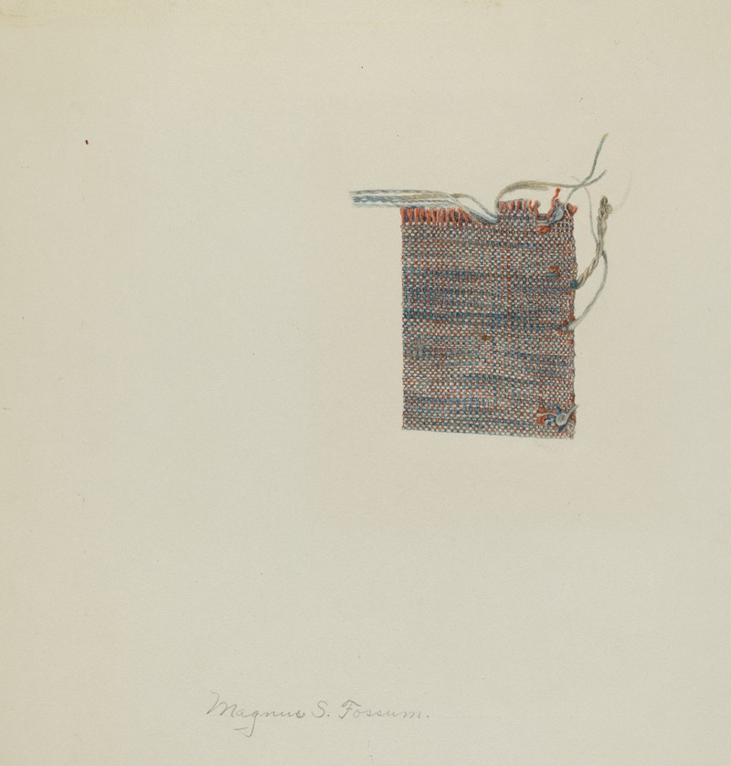 Magnus S. Fossum - Linen and Cotton Homespun