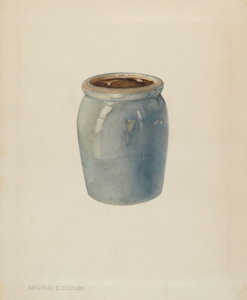 Magnus S. Fossum - Pottery Jam Jar