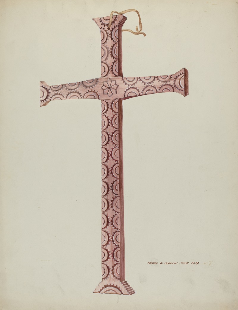 Majel G. Claflin - Cedar Cross