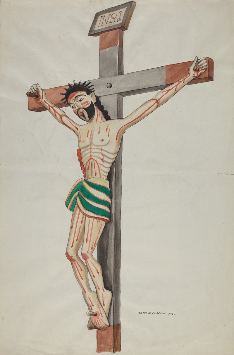 Majel G. Claflin - Cruciform – Bulto