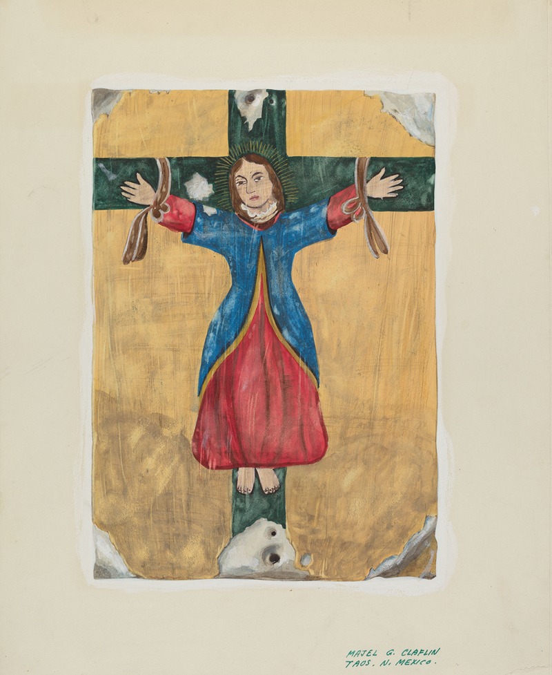 Majel G. Claflin - Painting of St. Liberata