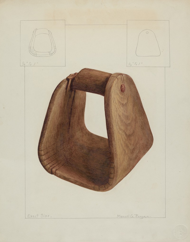 Manuel G. Runyan - Saddle Stirrup