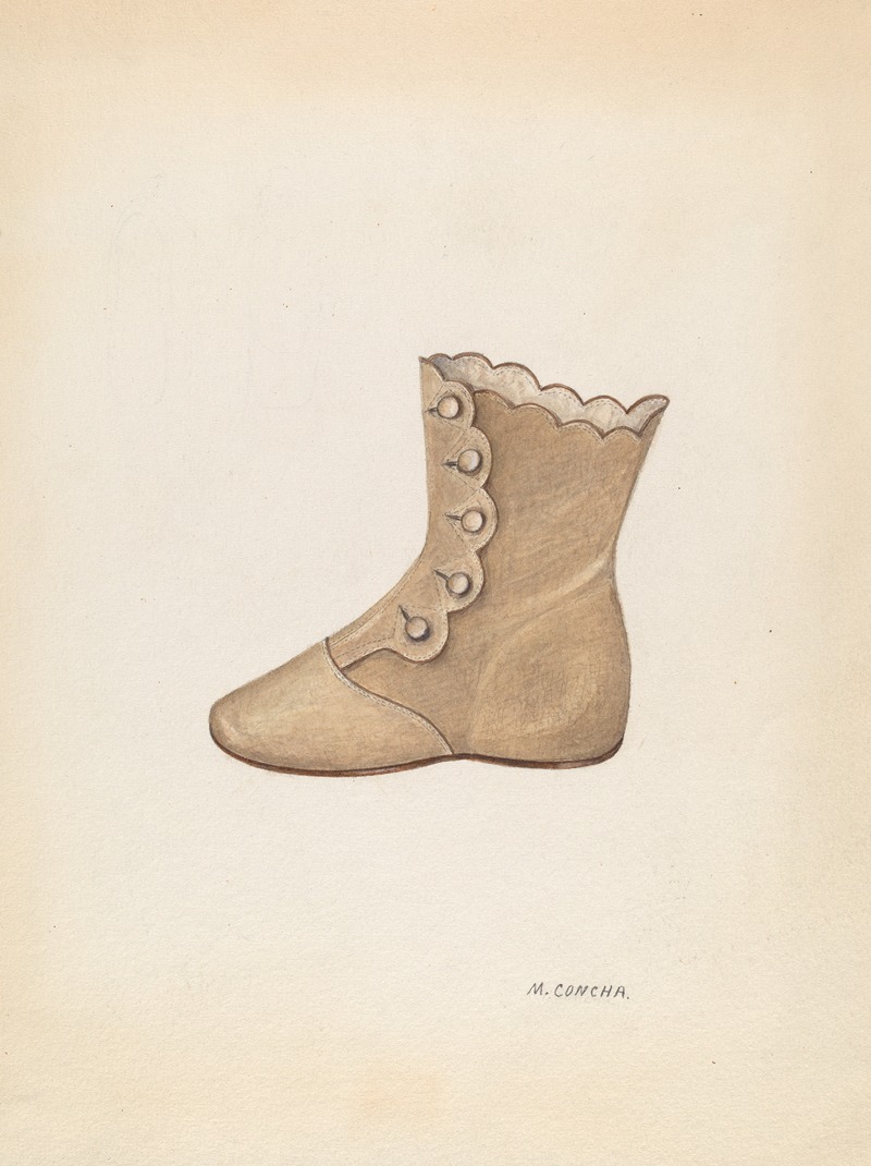 Margaret Concha - Baby Shoe