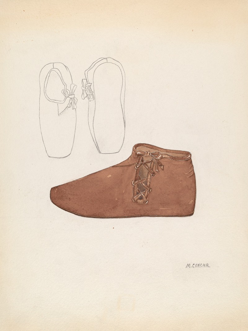 Margaret Concha - Child’s Shoe