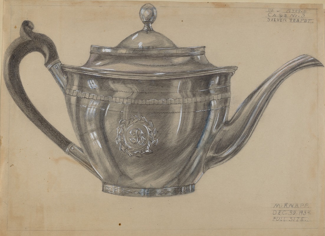 Margaret Knapp - Silver Teapot