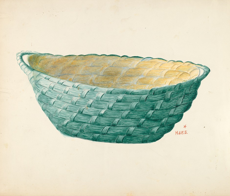 Margaret Stottlemeyer - Hand Made Work Basket