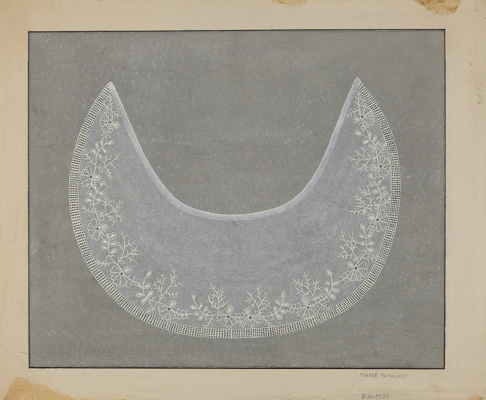 Marie Famularo - Embroidered Collar