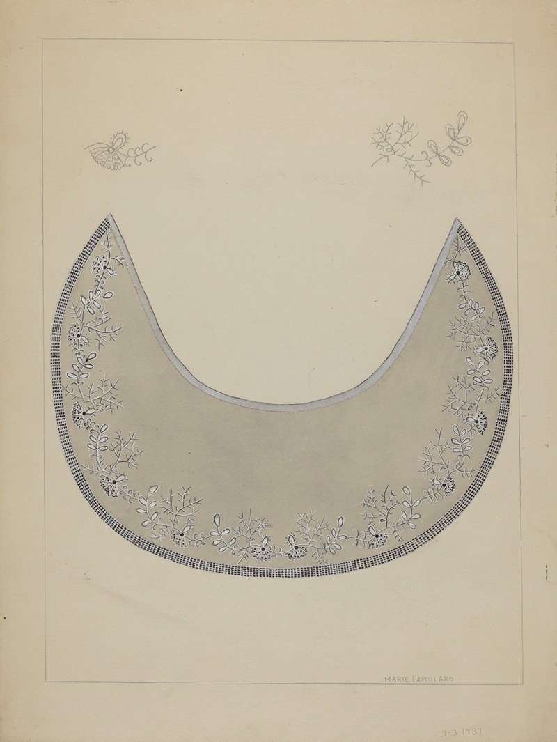 Marie Famularo - Embroidered Collar