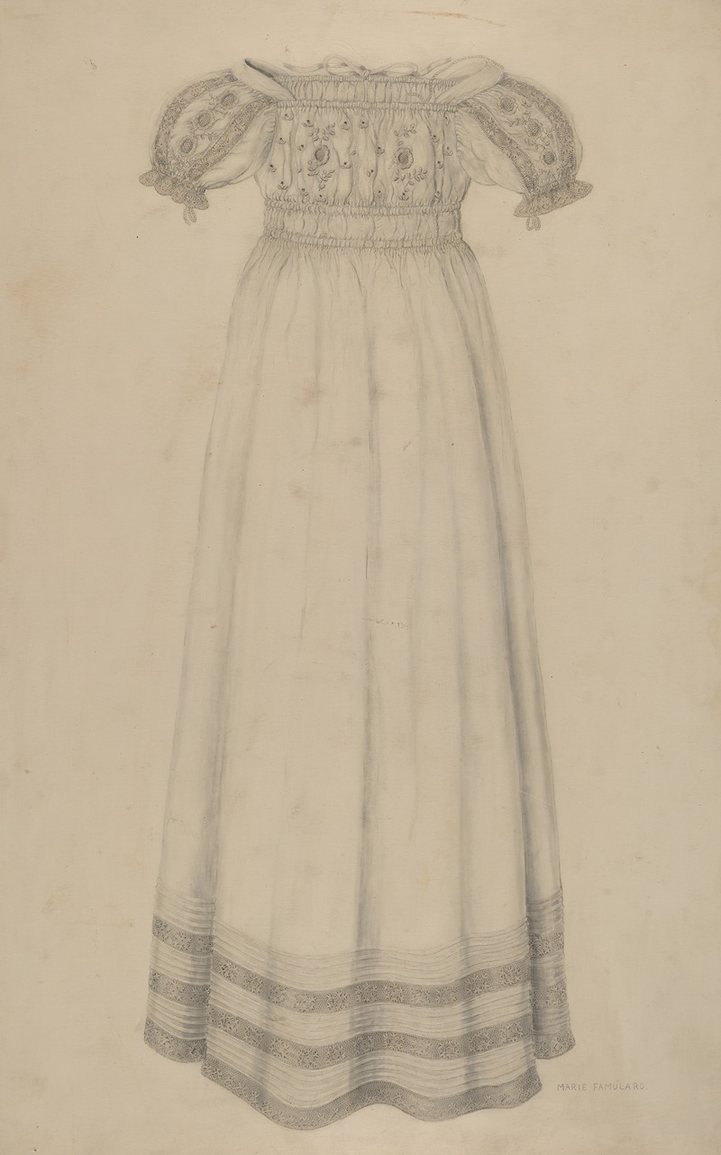 Marie Famularo - Infant’s Dress