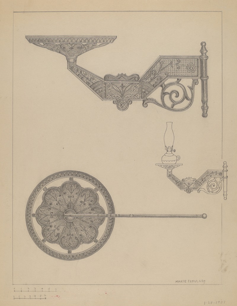 Marie Famularo - Lamp Bracket