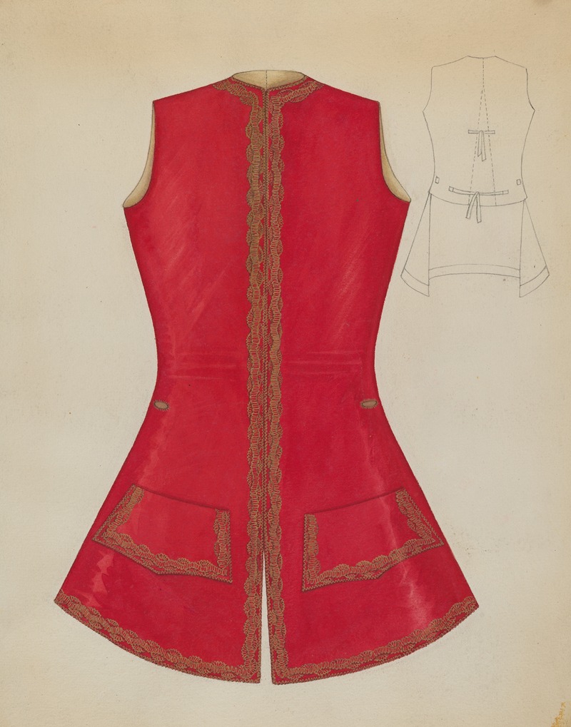 Marie Mitchell - Waistcoat