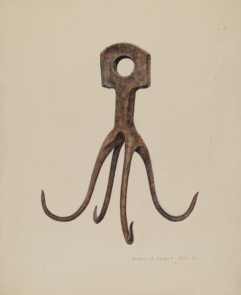 Marin J. Bright - Iron Pot Hook