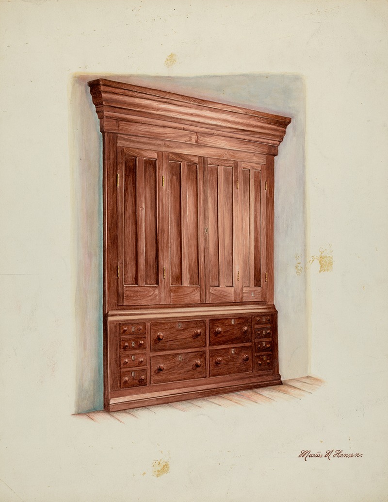 Marius Hansen - Built-in Cabinet