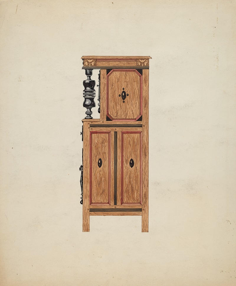 Martin Partyka - Side View of Hartford Cupboard